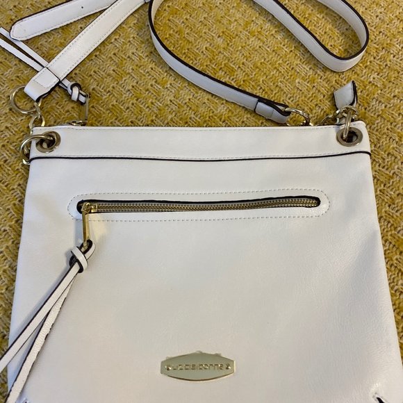Liz Claiborne White Crossbody Bag - Picture 4 of 4